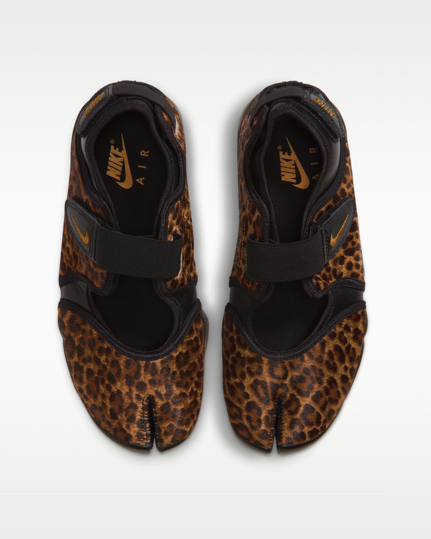 Nike Air Rift Women's Shoes - Black/Desert Ochre - View 4