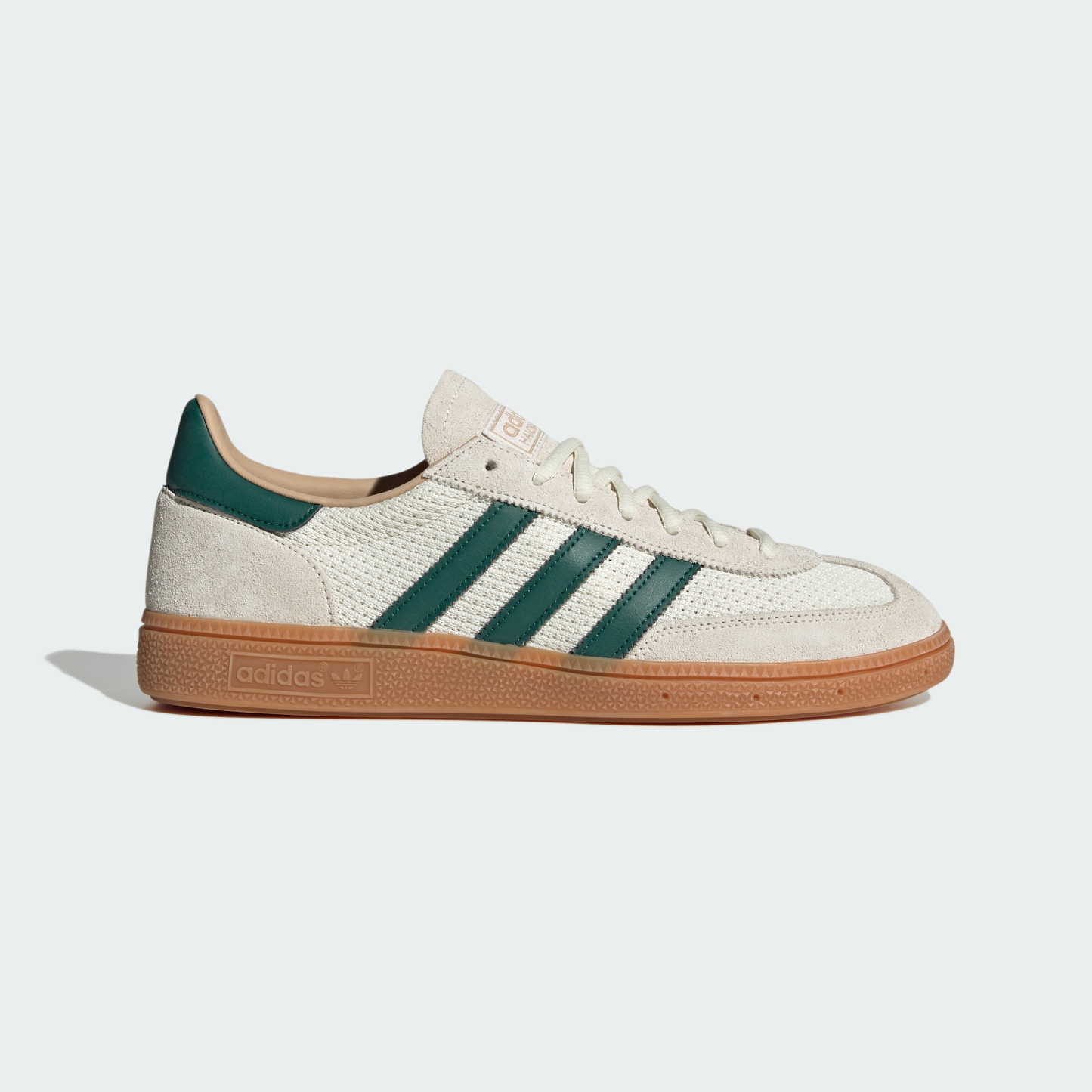adidas HANDBALL SPEZIAL SHOES - Off White / Collegiate Green / Gum - View 2