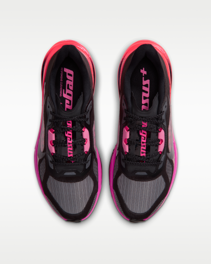 Nike Pegasus Plus 2 Women's Road-Running Shoes - Black/Hyper Pink/Laser Crimson/Black - View 4