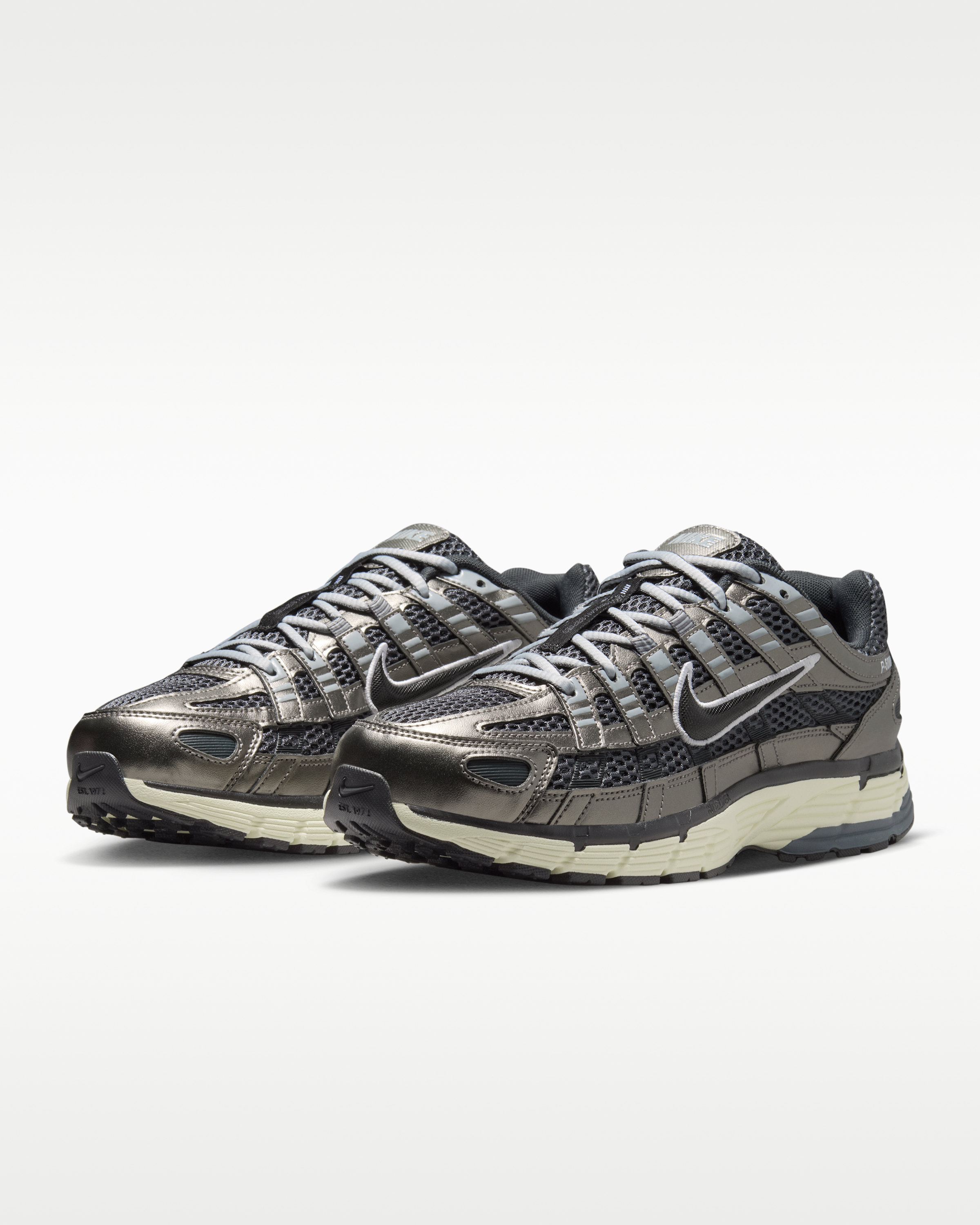 Nike P-6000 SE Men's Shoes - Anthracite/Metallic Pewter/Smoke Grey/Black - View 5