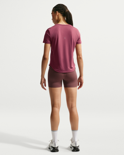 Nike Tempo Women's Dri-FIT Short-Sleeve Running Top - Pink Smoke - View 5
