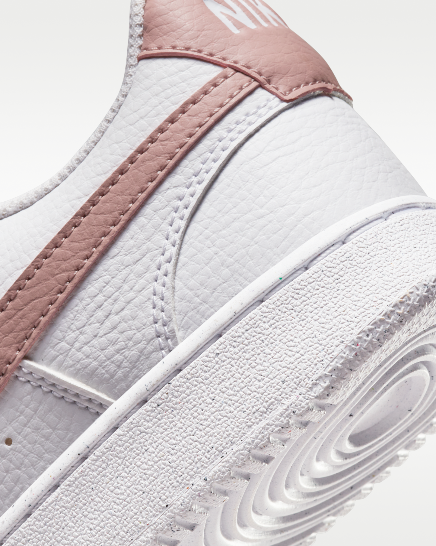Nike Court Vision Low Next Nature Women's Shoes - White/Pink Oxford - View 8