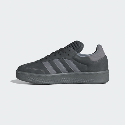 adidas Samba XLG Shoes - Carbon / Grey / Grey - View 7