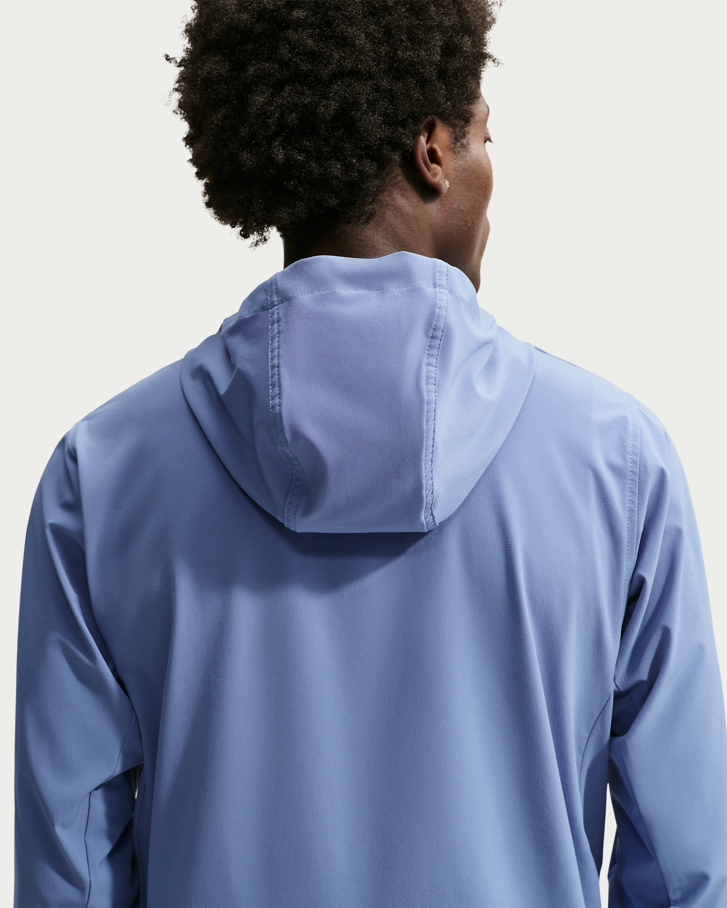 Nike Unlimited Men's Repel Hooded Versatile Jacket - Indigo Storm/Black/Indigo Storm - View 2