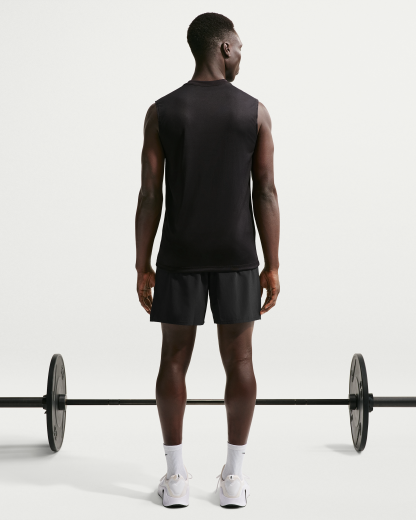 Nike Unlimited Men's Dri-FIT 18cm (approx.) Unlined Versatile Shorts - Black/Black/Black - View 5