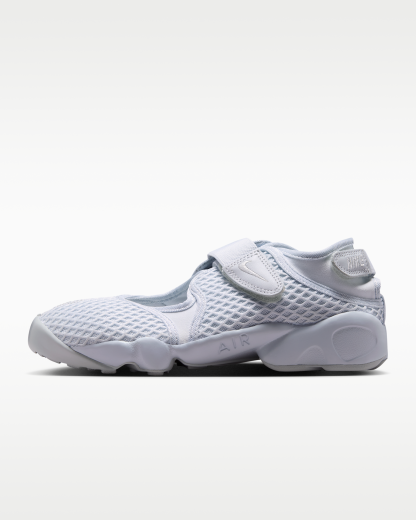 Nike Air Rift Women's Shoes - Pure Platinum/Wolf Grey/Pure Platinum - View 1
