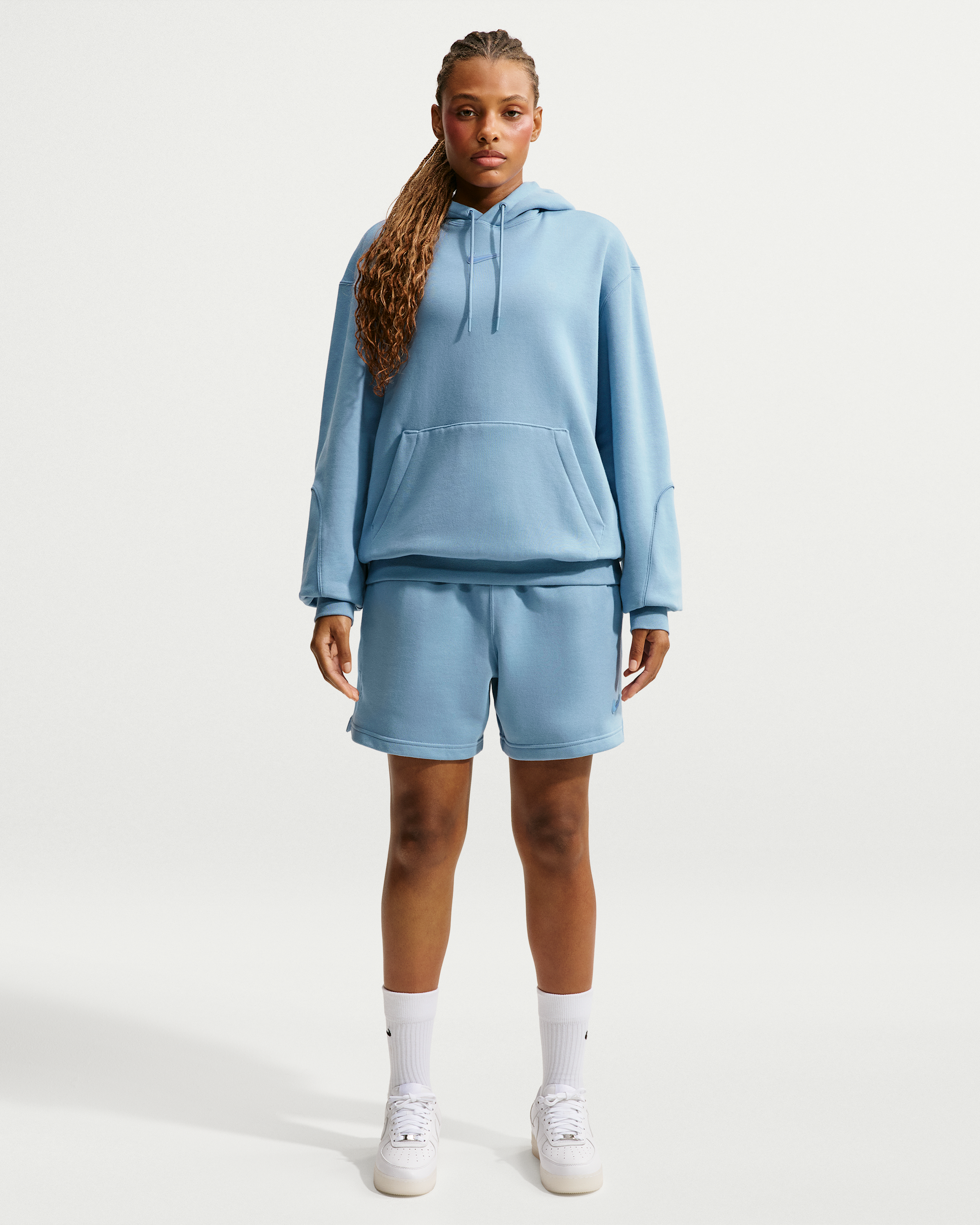 NOCTA Fleece CS Hoodie 2 - Work Blue/Polar - View 6