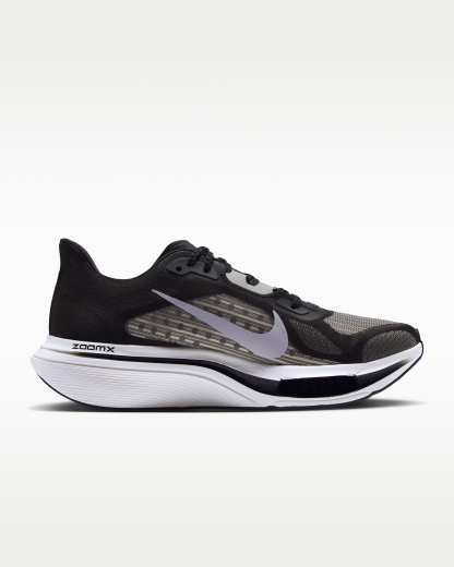 Nike Pegasus Plus 2 Women's Road-Running Shoes - Black/Smoke Grey/White - View 3