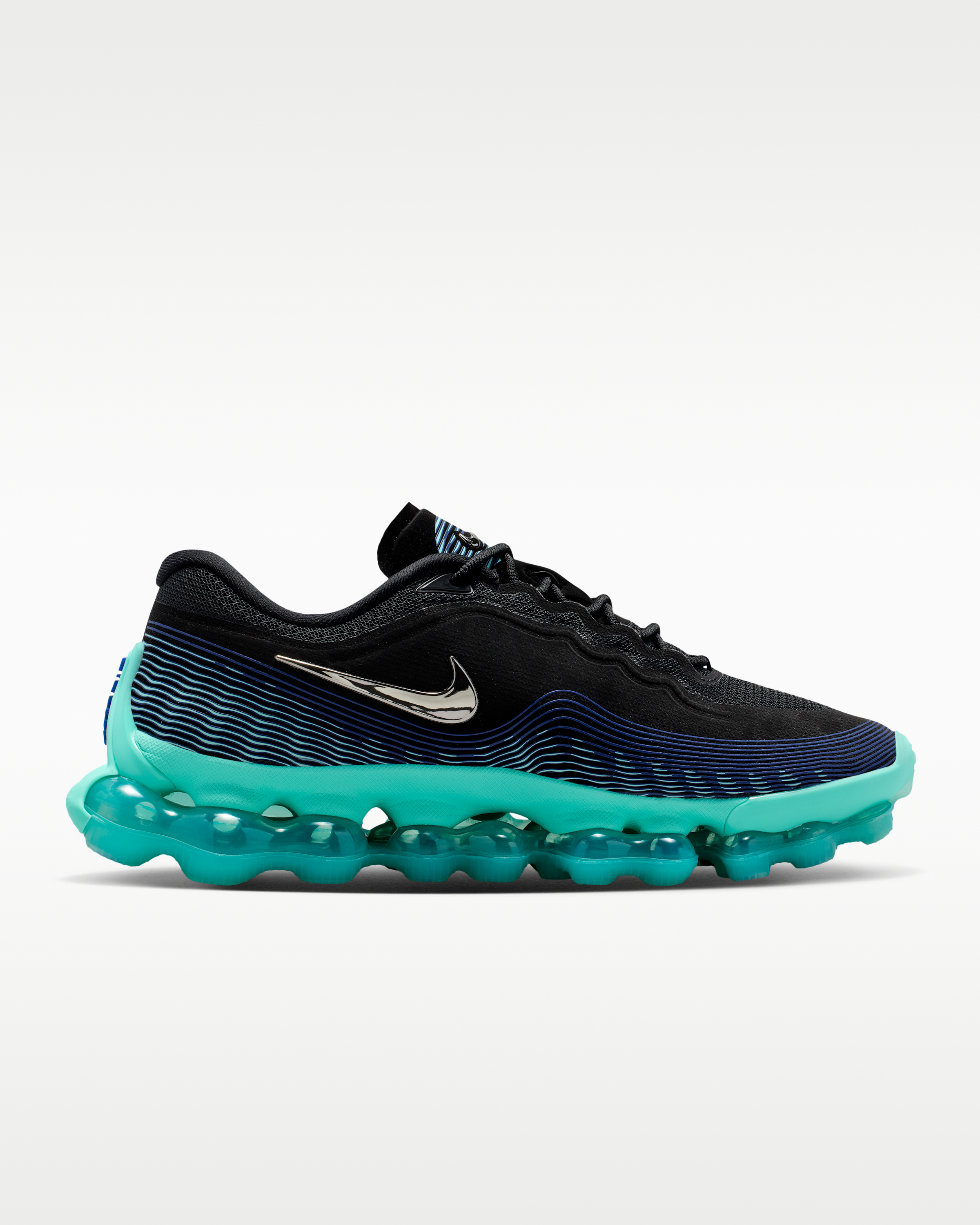Nike Air Liquid Max Men's Shoes - Black/Radiant Blue/Aurora Green/Chrome - View 3