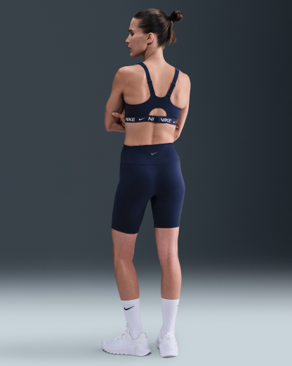 Nike Indy High-Support Women's Padded Adjustable Sports Bra - Midnight Navy - View 5