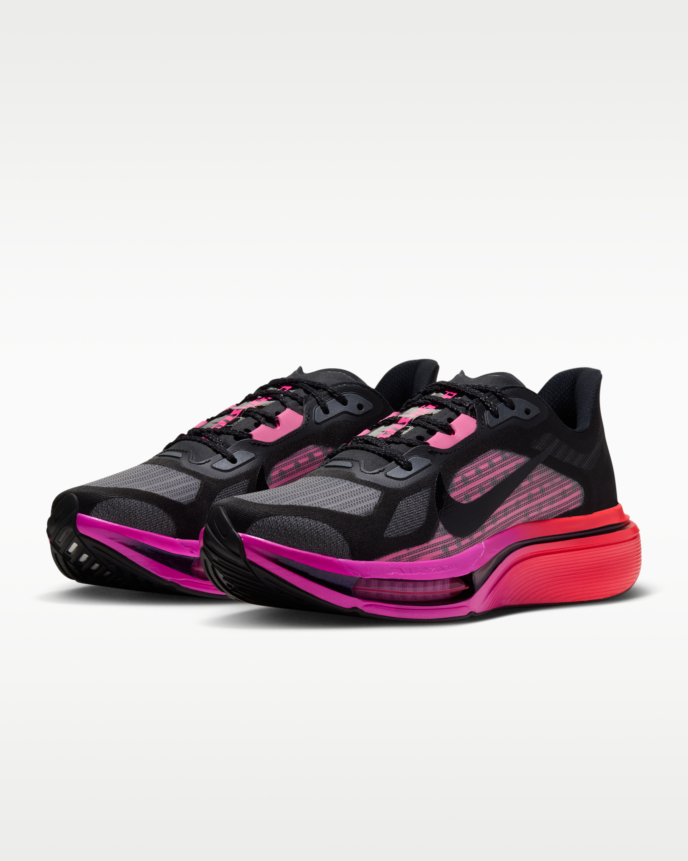 Nike Pegasus Plus 2 Women's Road-Running Shoes - Black/Hyper Pink/Laser Crimson/Black - View 5