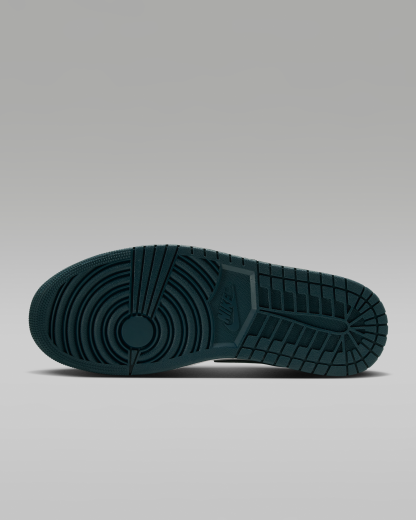 Air Jordan 1 Low Men's Shoes - Midnight Spruce/Pale Ivory/Light Orewood Brown - View 2