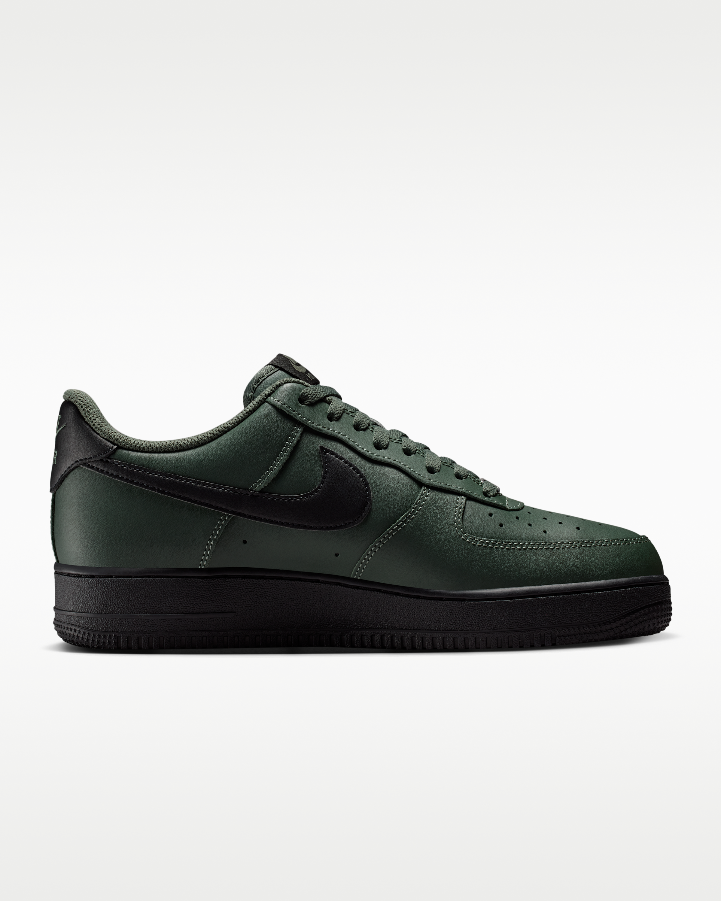 Nike Air Force 1 '07 Men's Shoes - Camo Green/Black - View 3
