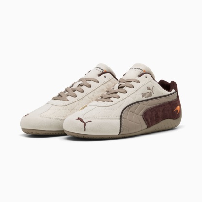 McLAREN RACING Speedcat Sneakers Unisex - Alpine Snow-Chocolate Fondue - Image 4