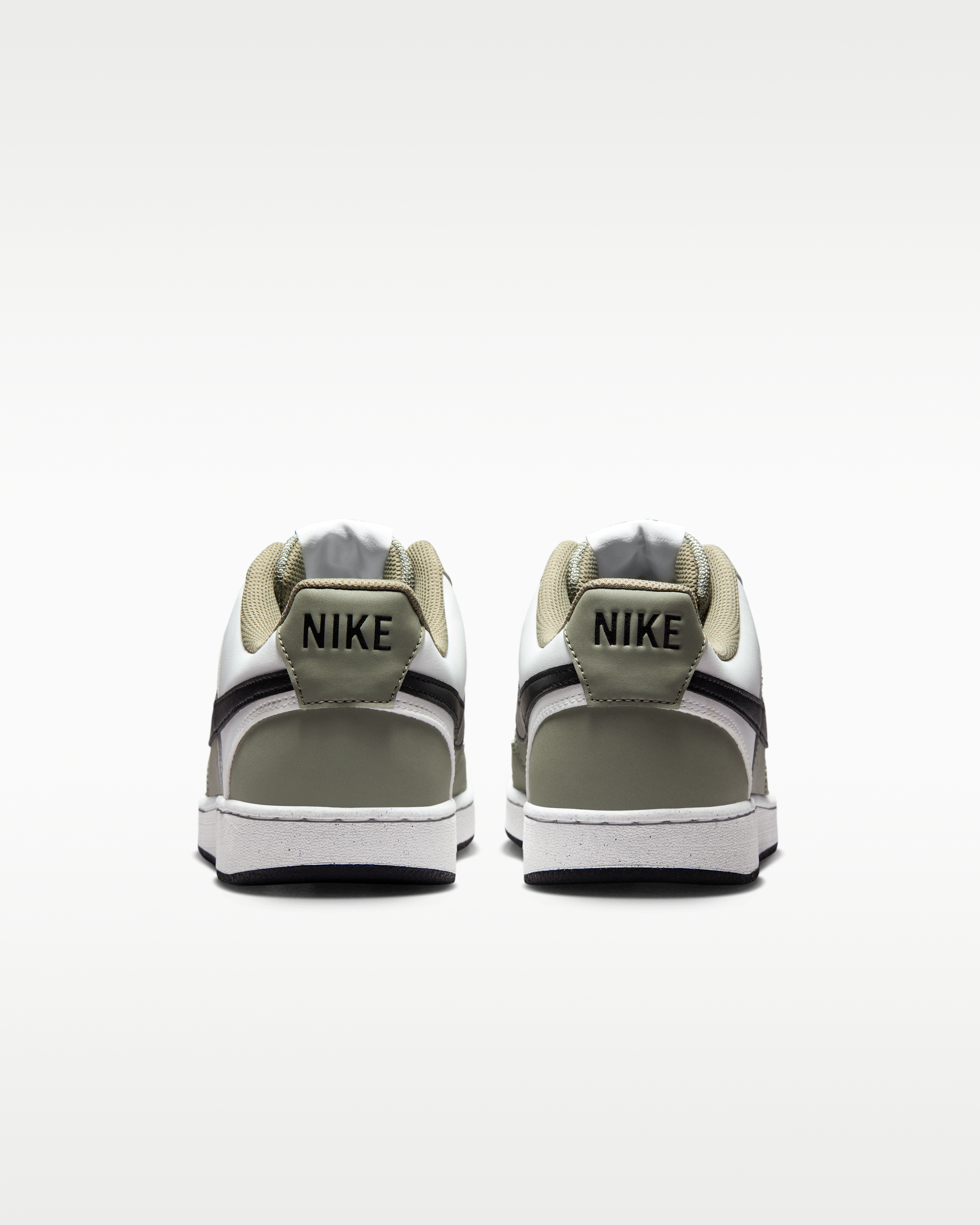 Nike Court Vision Low Men's Shoes - Summit White/Silver Sage/Black - View 6