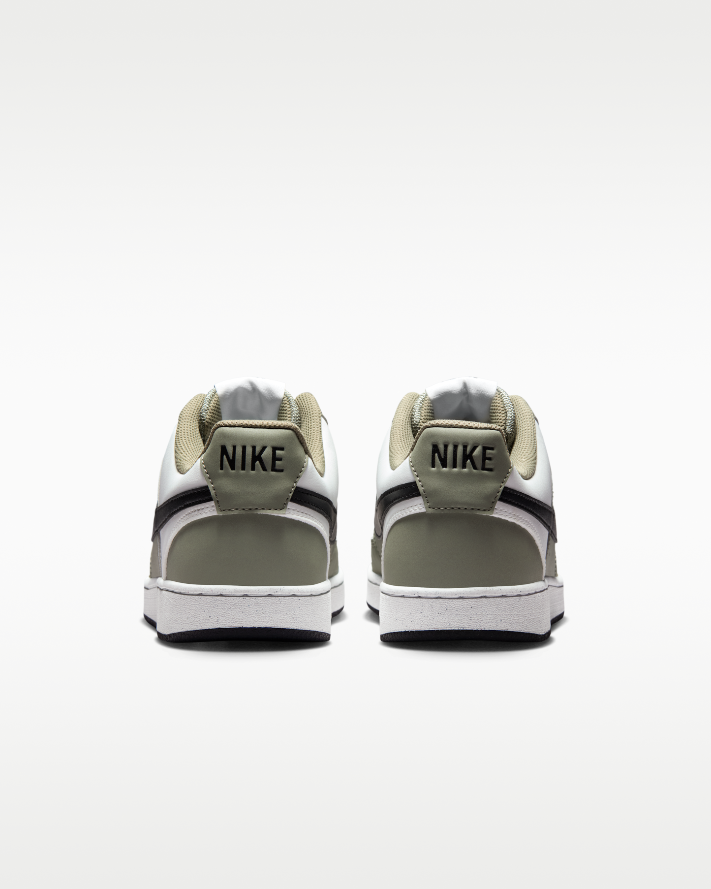 Nike Court Vision Low Men's Shoes - Summit White/Silver Sage/Black - View 6