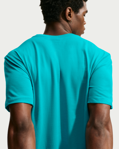 Nike Dri-FIT Men's Fitness T-Shirt - Energy/Black - View 2