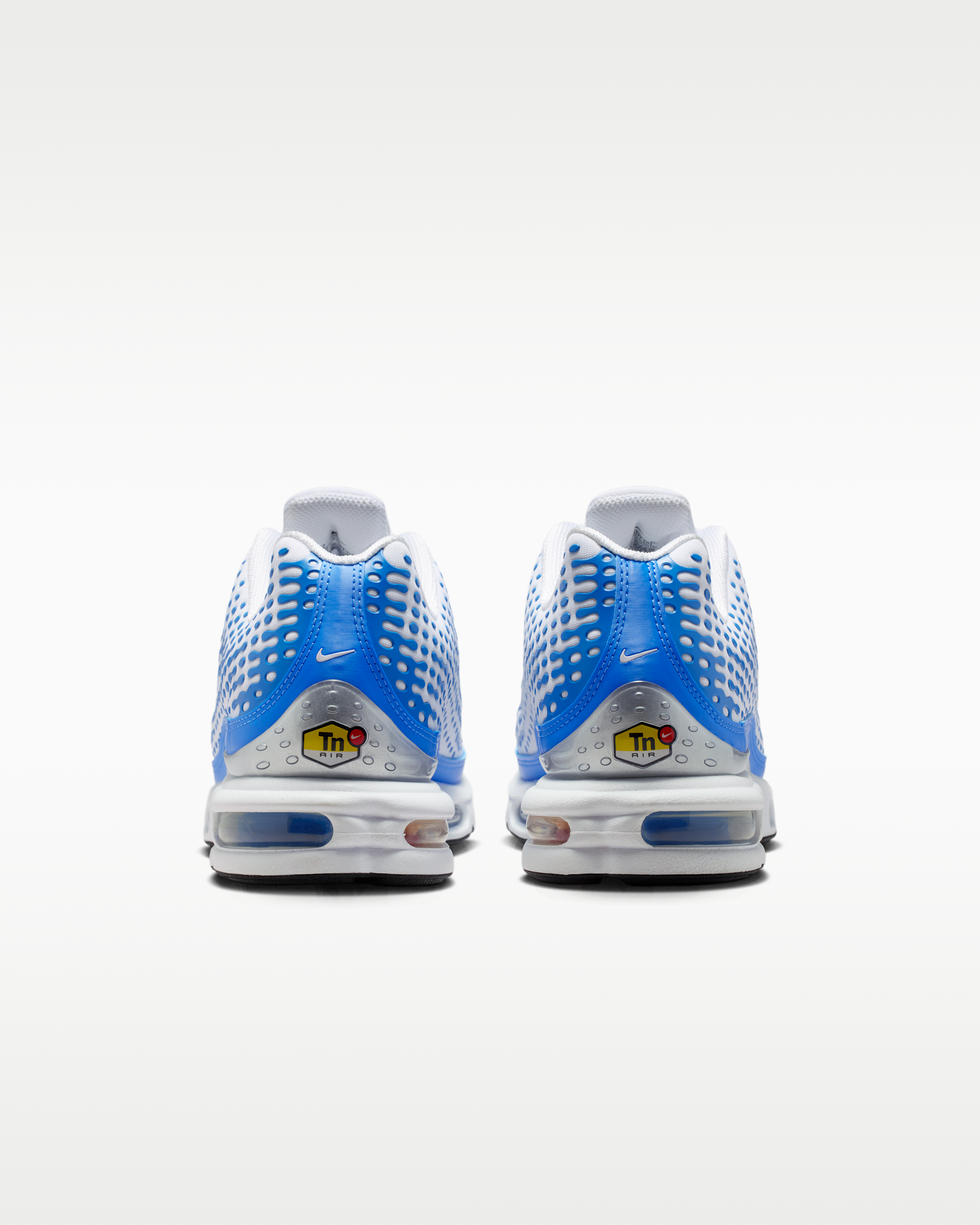 Nike Air Max Plus VII Men's Shoes - White/Blue Crystal/Metallic Silver/White - View 6
