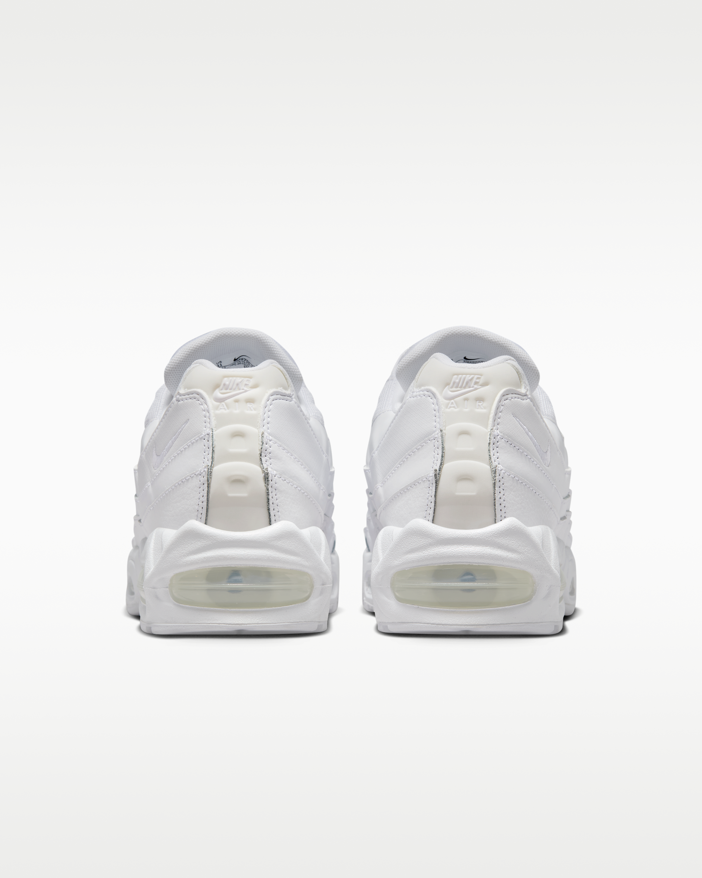 Nike Air Max 95 Big Bubble Men's Shoes - White/White/Pure Platinum/White - View 6
