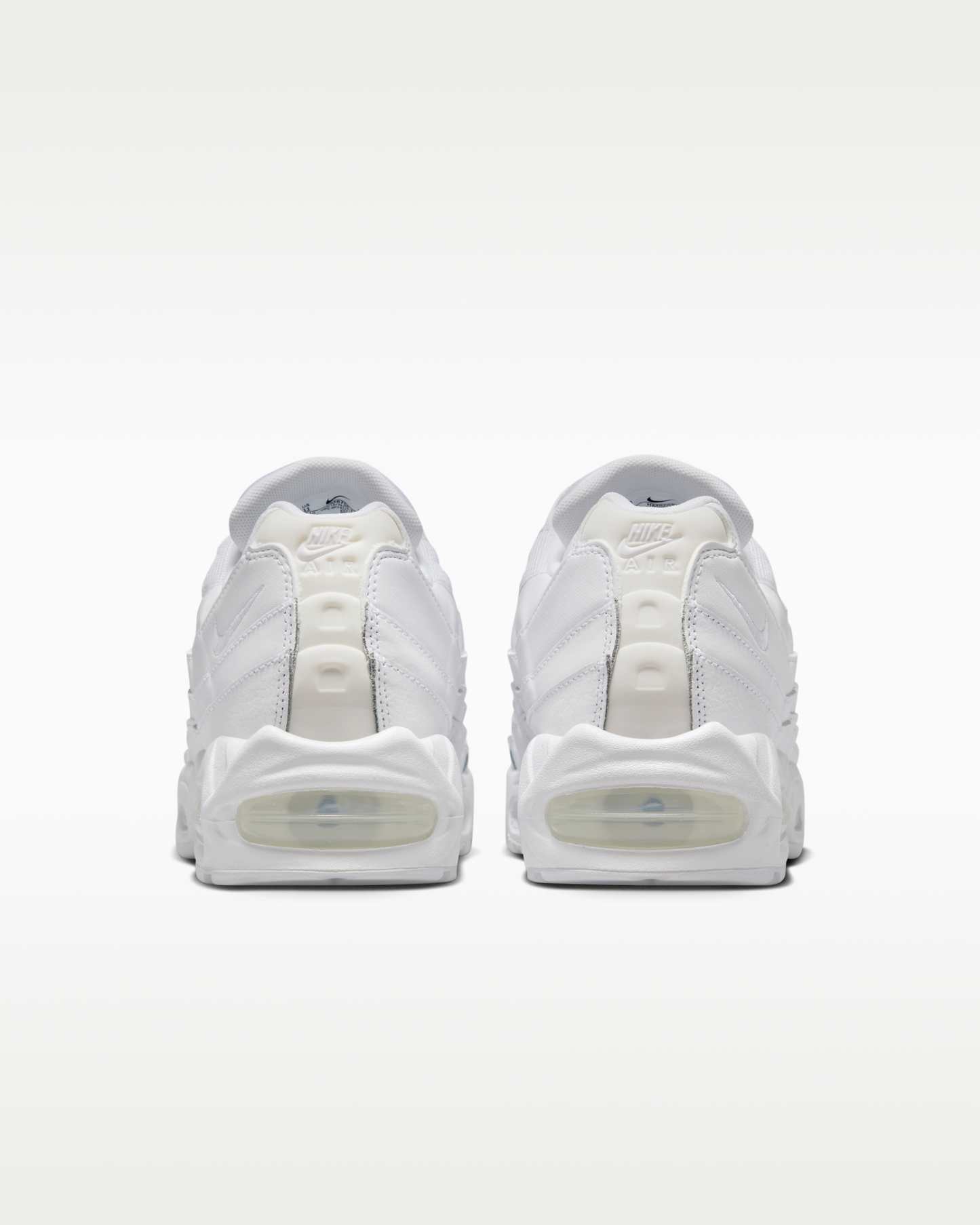 Nike Air Max 95 Big Bubble Men's Shoes - White/White/Pure Platinum/White - View 6
