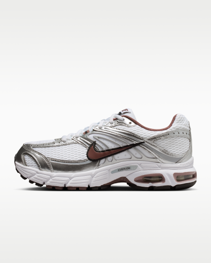 Nike Air Max Moto 2K Women's Shoes with Reflective Design Accents - White/Metallic Silver/Black/Tattoo - View 1