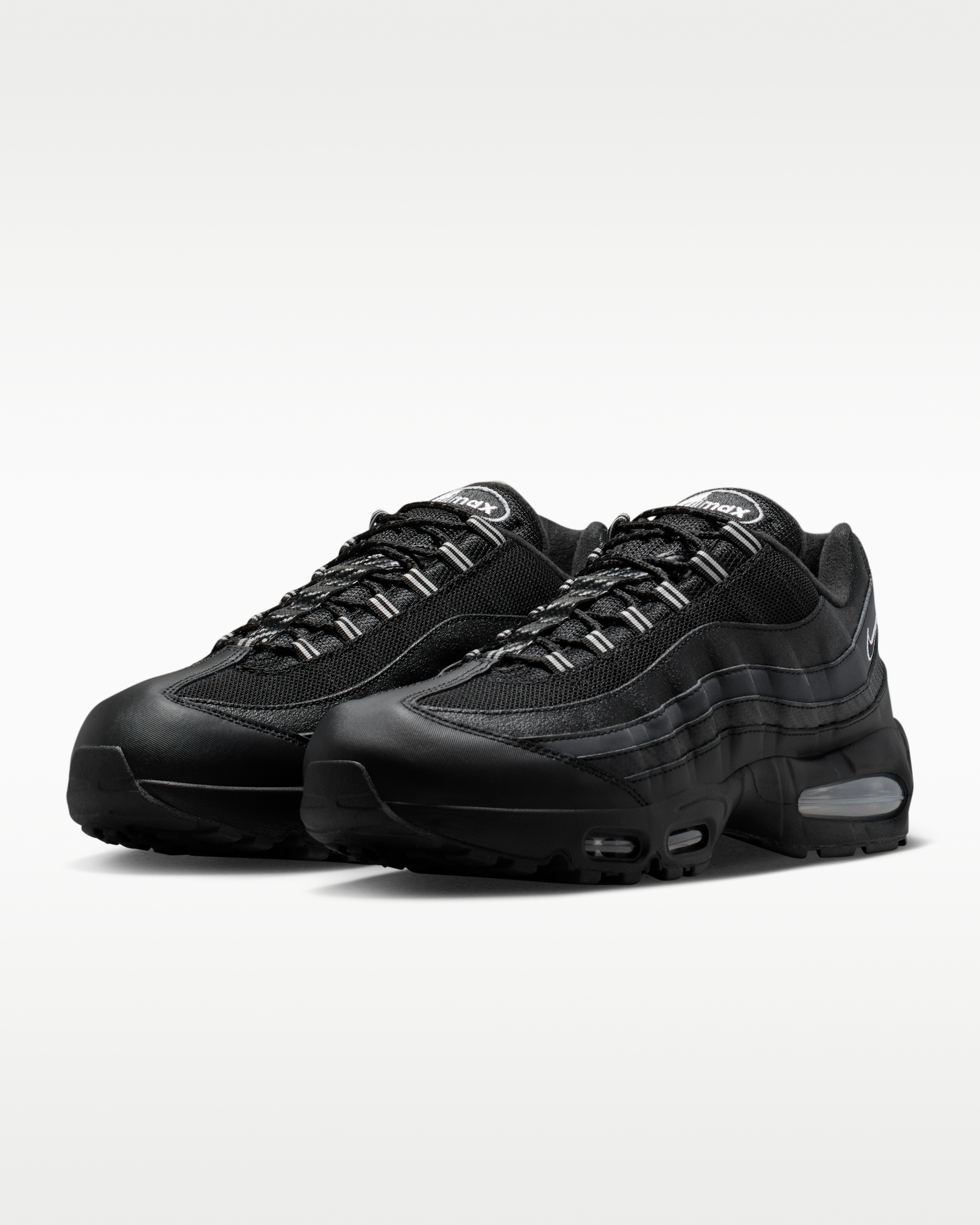 Nike Air Max 95 Big Bubble Men's Shoes - Black/Metallic Silver/Cool Grey/White - View 5