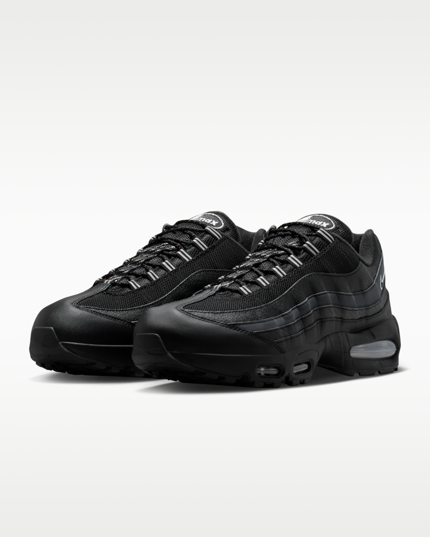Nike Air Max 95 Big Bubble Men's Shoes - Black/Metallic Silver/Cool Grey/White - View 5