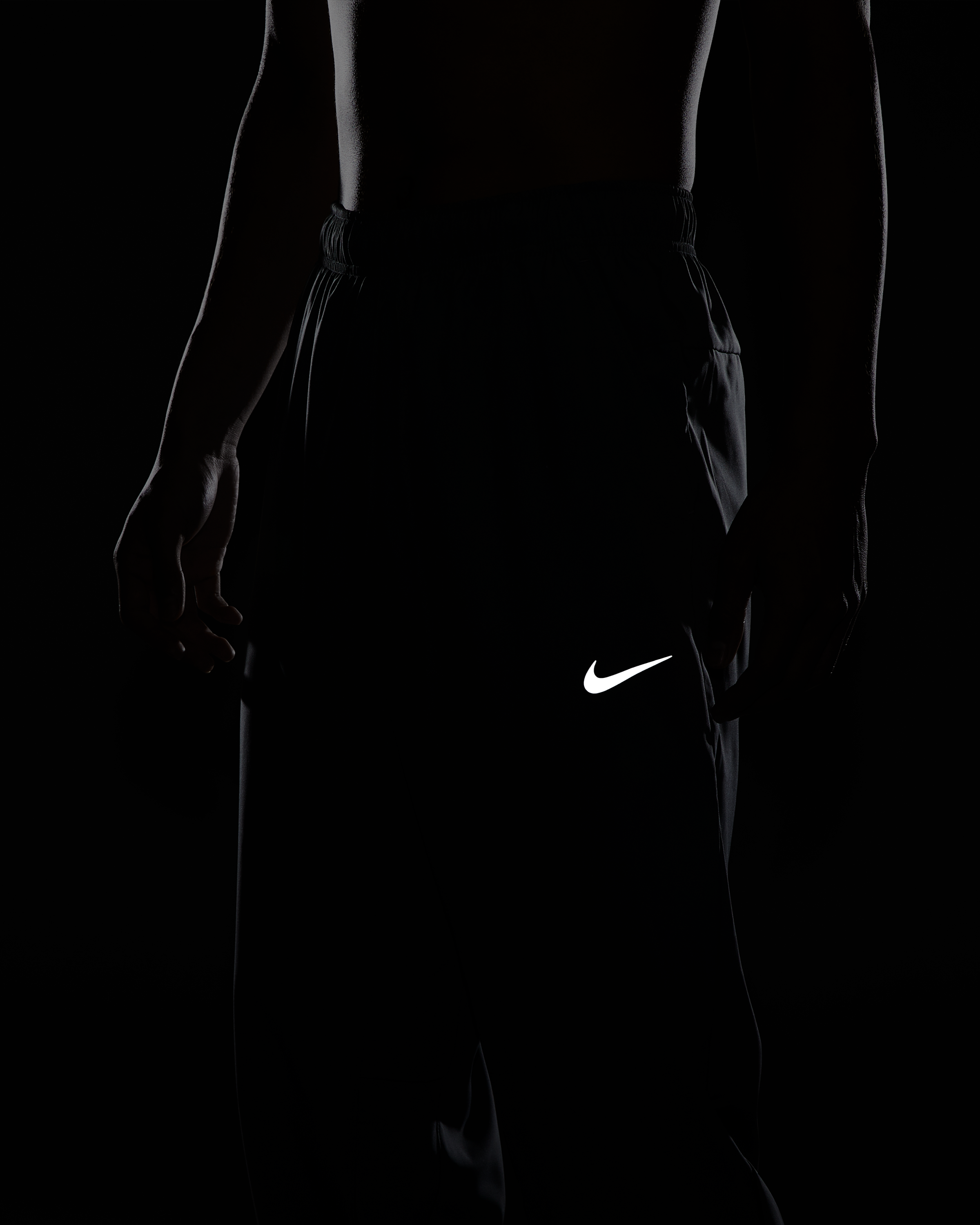 Nike Form Men's Dri-FIT Tapered Versatile Trousers - Smoke Grey/Black - View 7