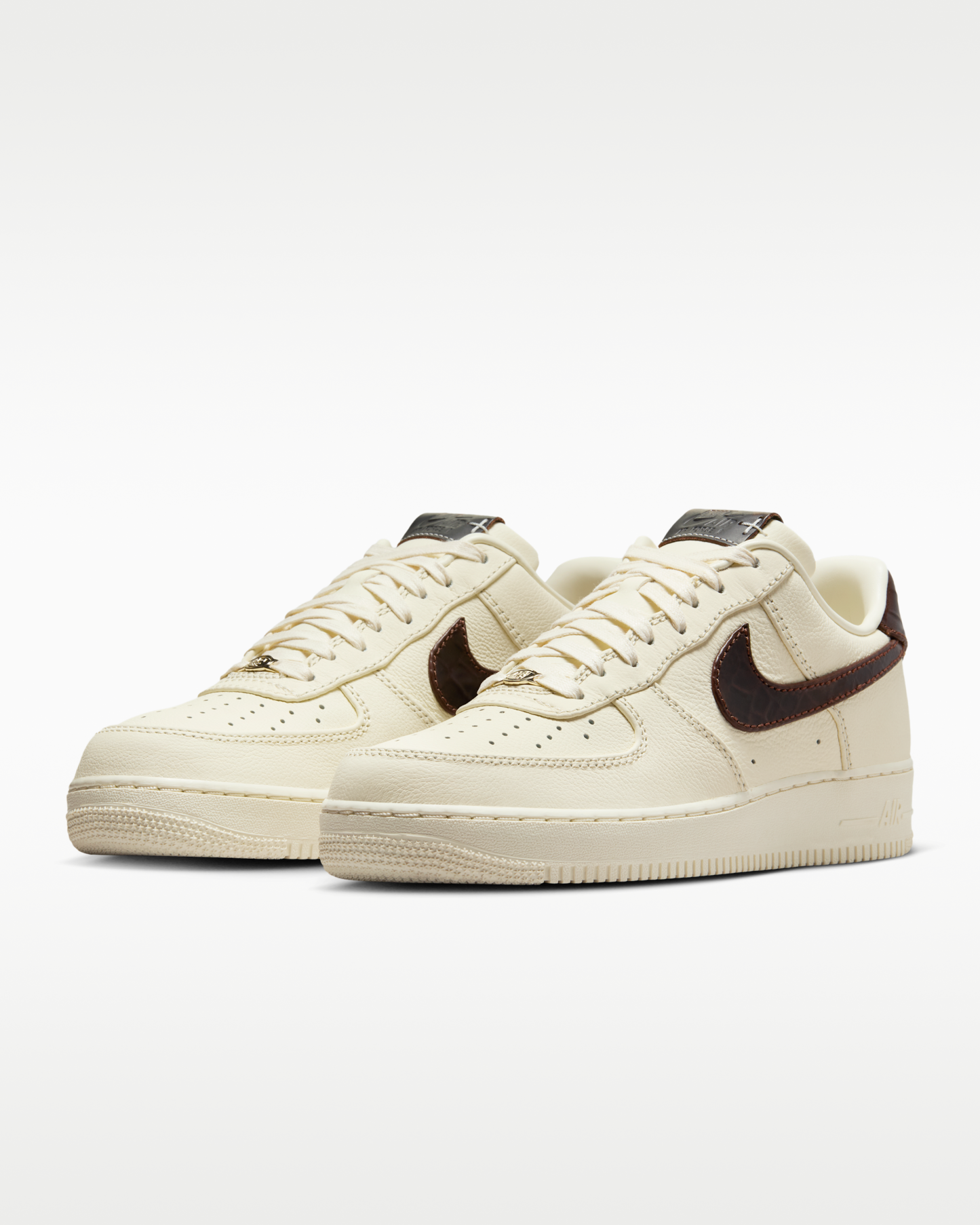 Nike Air Force 1 '07 Men's Shoes - Soft Pearl/White/Ghost - View 5