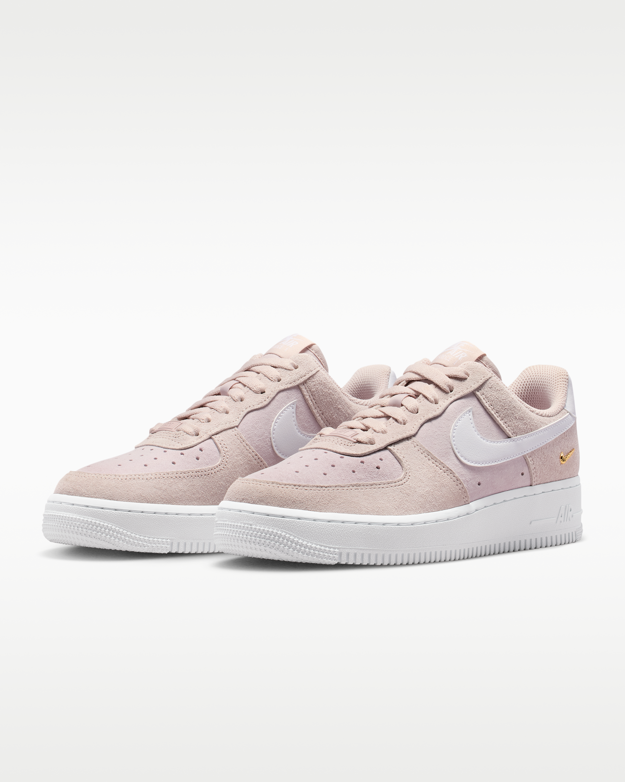 Air Force 1 '07 Low SE Women's Shoes - Silt Red/Pink Foam/Metallic Gold/White - View 5