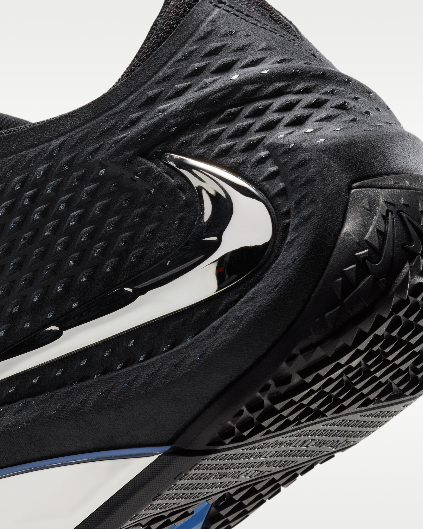 Ja 4 'Dark Mode' Basketball Shoes - Black/Cobalt Bliss/Dark Smoke Grey/Metallic Silver - View 8