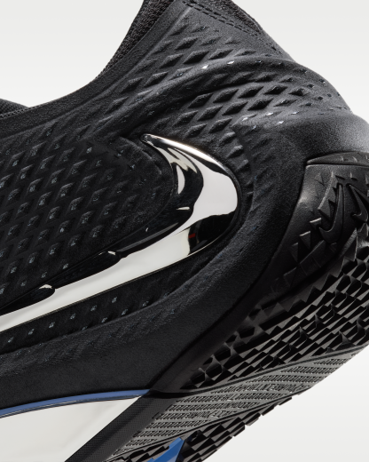 Ja 4 'Dark Mode' Basketball Shoes - Black/Cobalt Bliss/Dark Smoke Grey/Metallic Silver - View 8
