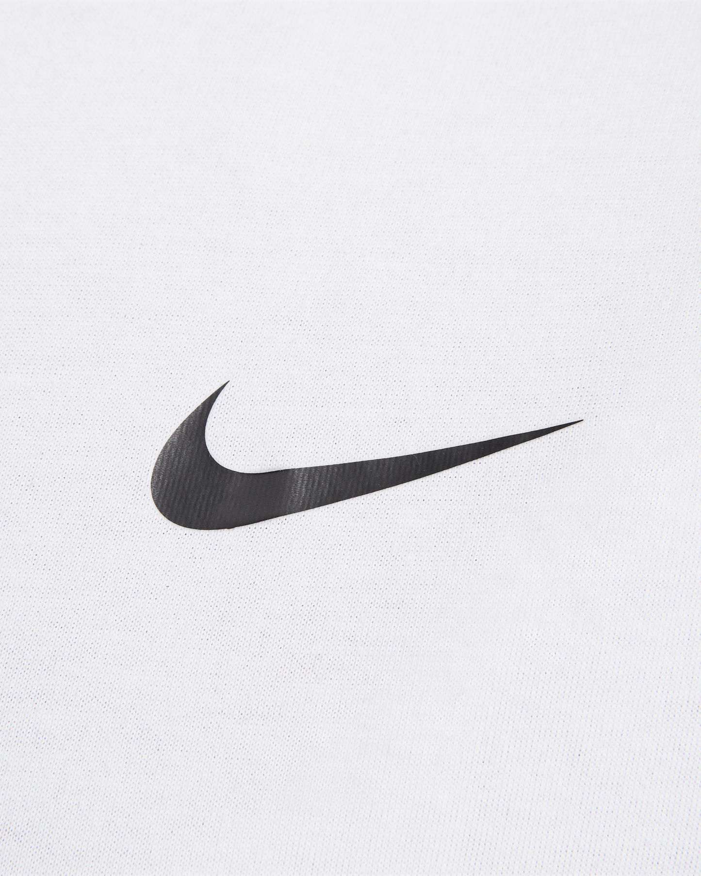 Nike Dri-FIT Men's Fitness T-Shirt - White/Black - View 9
