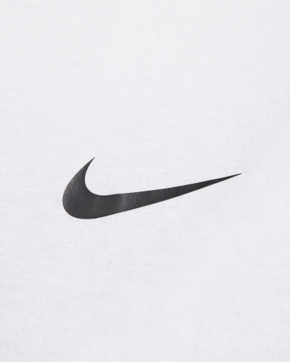Nike Dri-FIT Men's Fitness T-Shirt - White/Black - View 9