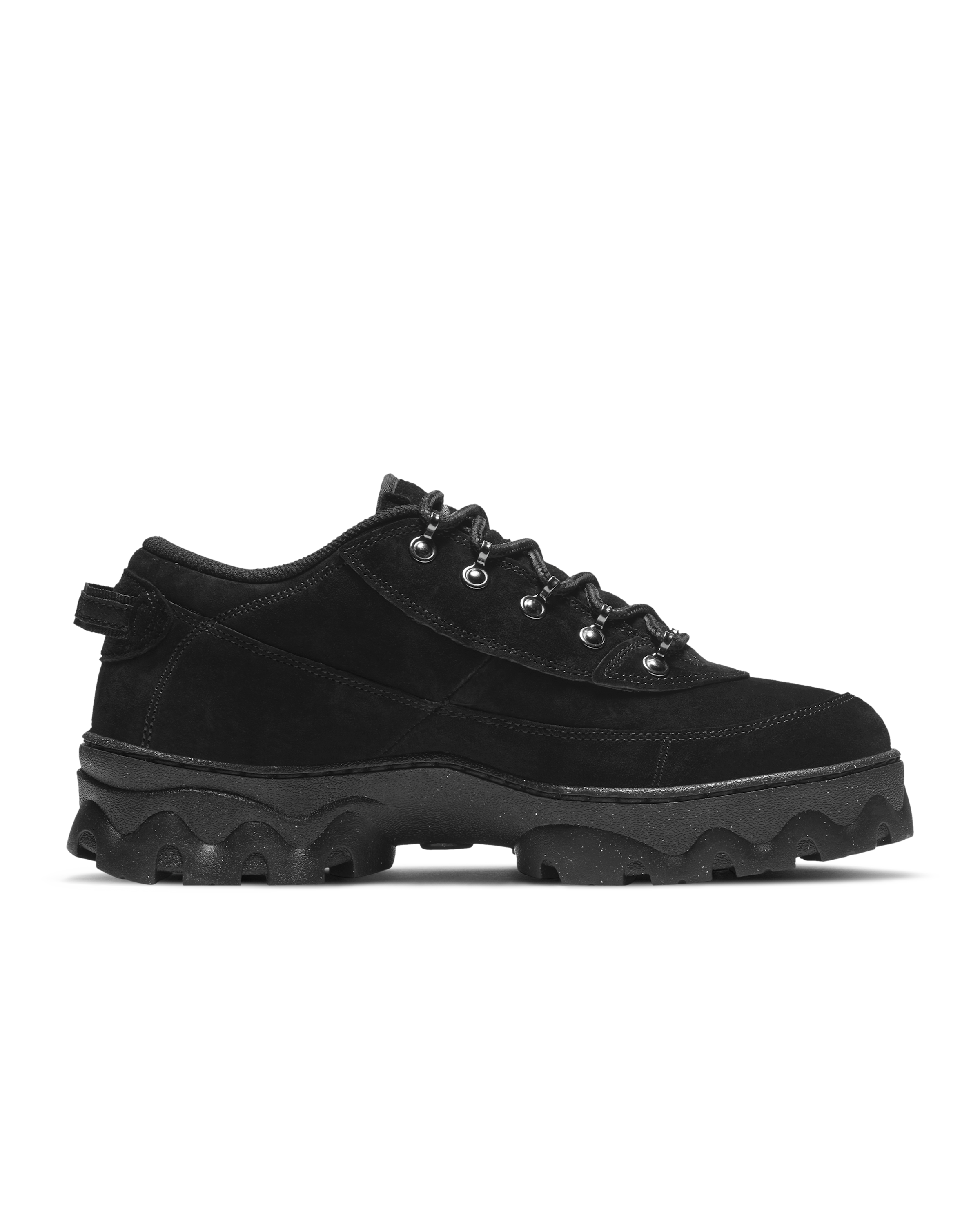 Nike Lahar Low Women's Shoes - Black/Orange/Black/Dark Smoke Grey - View 3