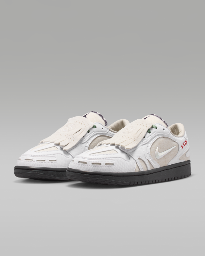 Air Jordan 1 Low Method of Make Women's Shoes - Light Orewood Brown/Black/Steam/White - View 5