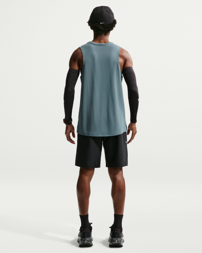 Nike Miler Men's Dri-FIT 23cm (approx.) Unlined Running Shorts - Black/Black - View 5