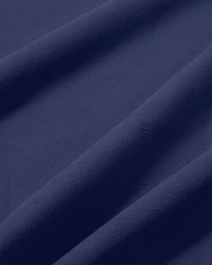 Nike Solo Fleece Men's Crew-Neck Sweatshirt - Midnight Navy/Sail - View 6