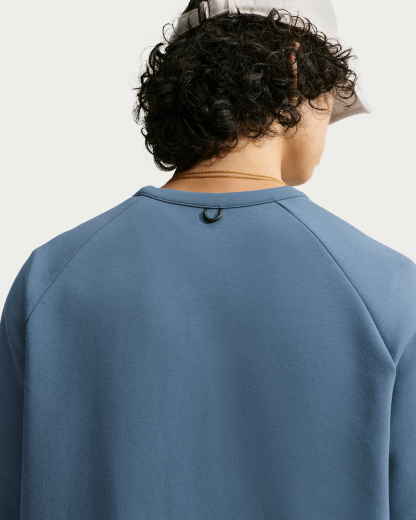 Nike 24.7 ImpossiblySoft Men's Dri-FIT Crew - New Slate/Black/Midnight Navy - View 2