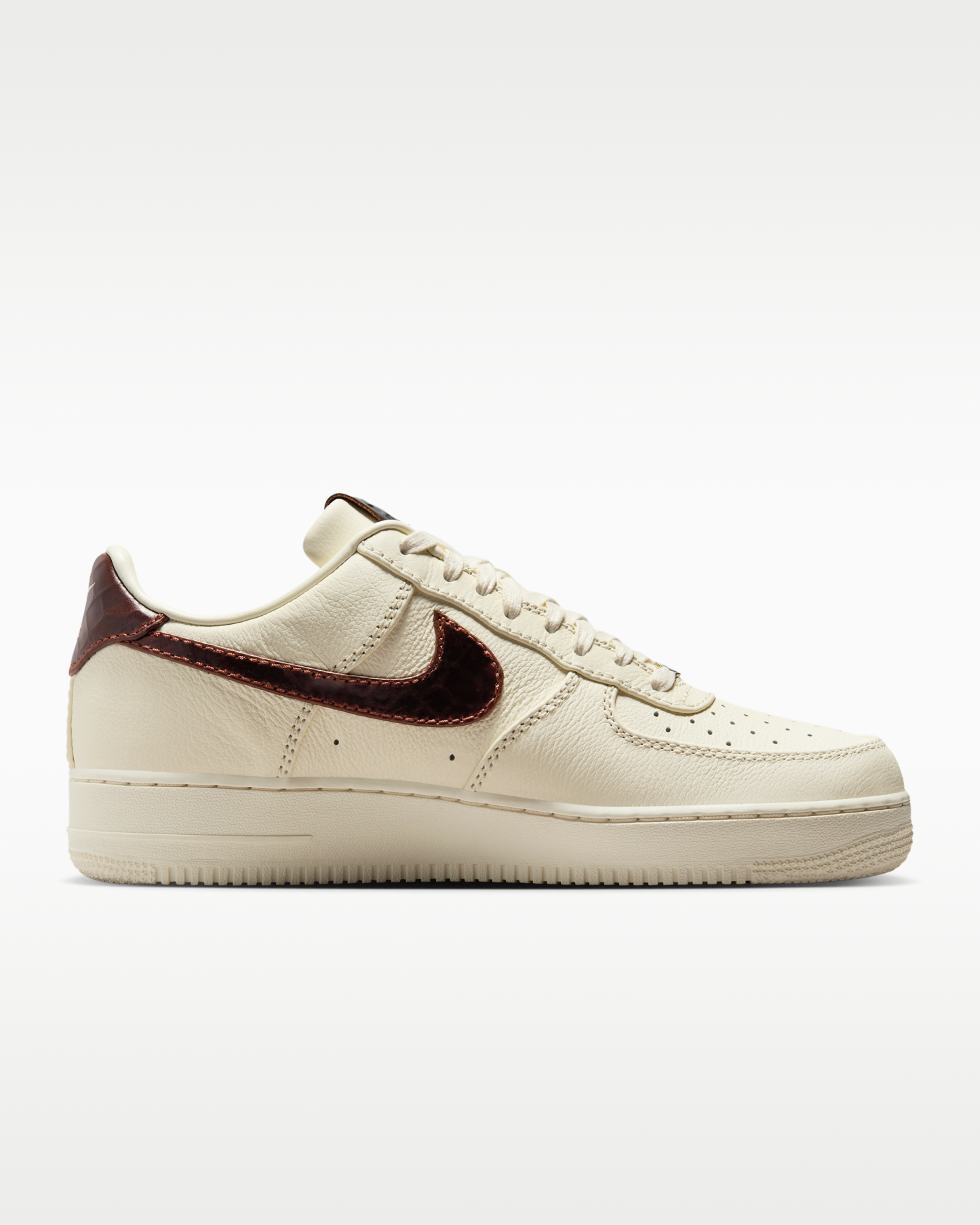 Nike Air Force 1 '07 Men's Shoes - Soft Pearl/White/Ghost - View 3