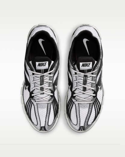 Nike Zoom Skylon 11 Men's Shoes - Summit White/Black/Light Smoke Grey/Metallic Silver - View 4