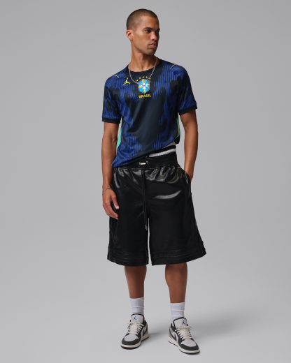 Brazil National Team 2026 Stadium Away Men's Nike Dri-FIT Football Shirt - Old Royal/Black - View 6