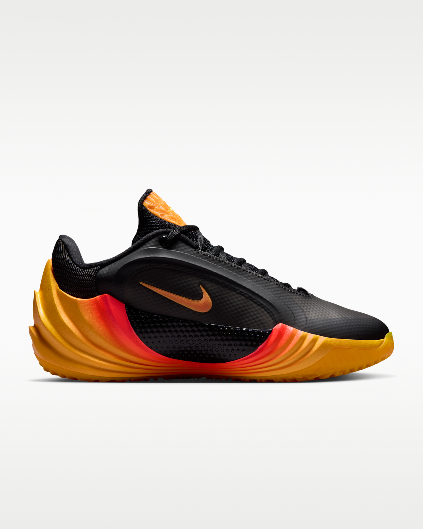 Giannis Freak 8 'Inferno' Basketball Shoes - Black/Laser Crimson/Metallic Silver/Laser Orange - View 3