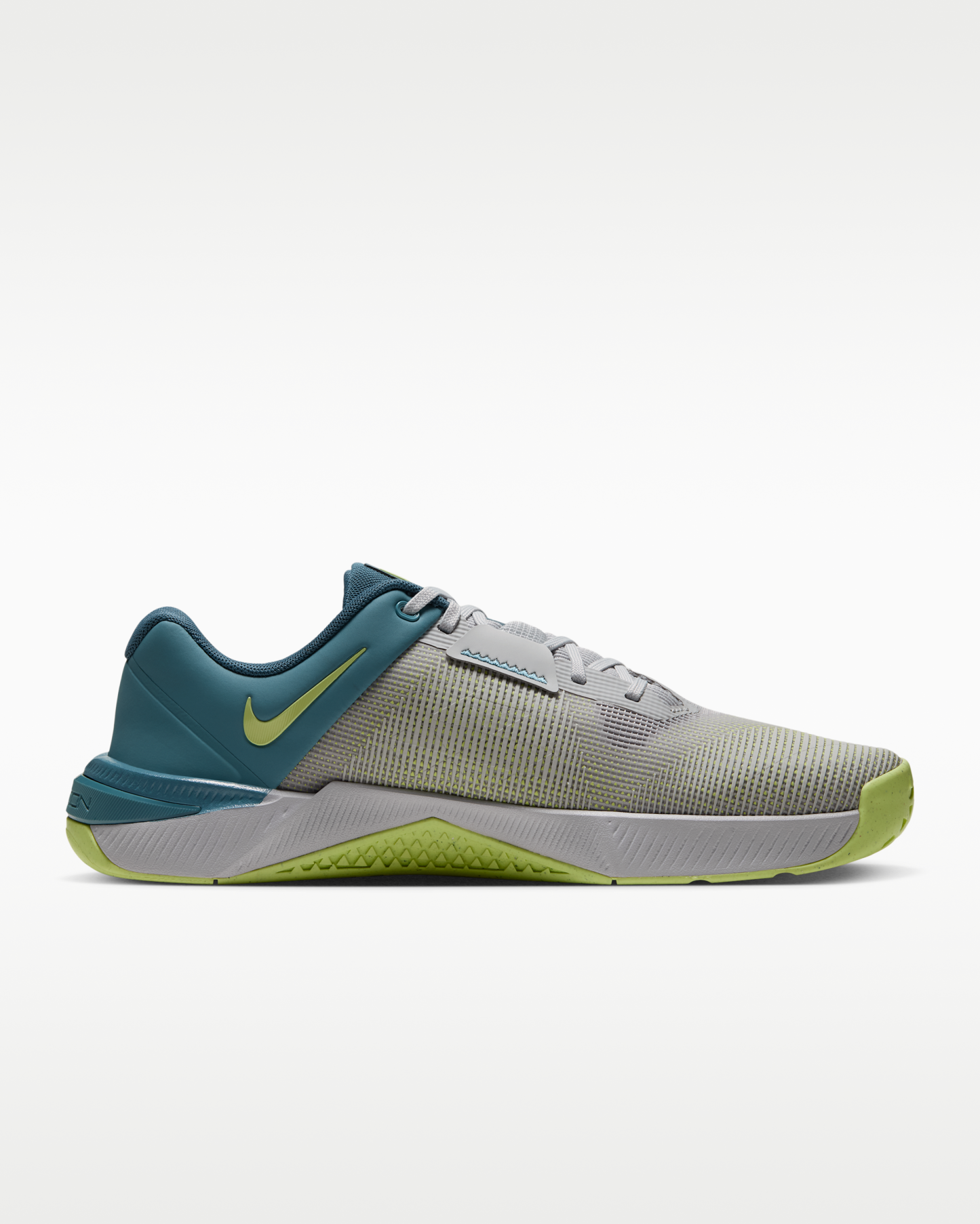 Nike Metcon 10 Men's Workout Shoes - Grey Fog/Smoky Blue/New Slate/Light Lemon Twist - View 3
