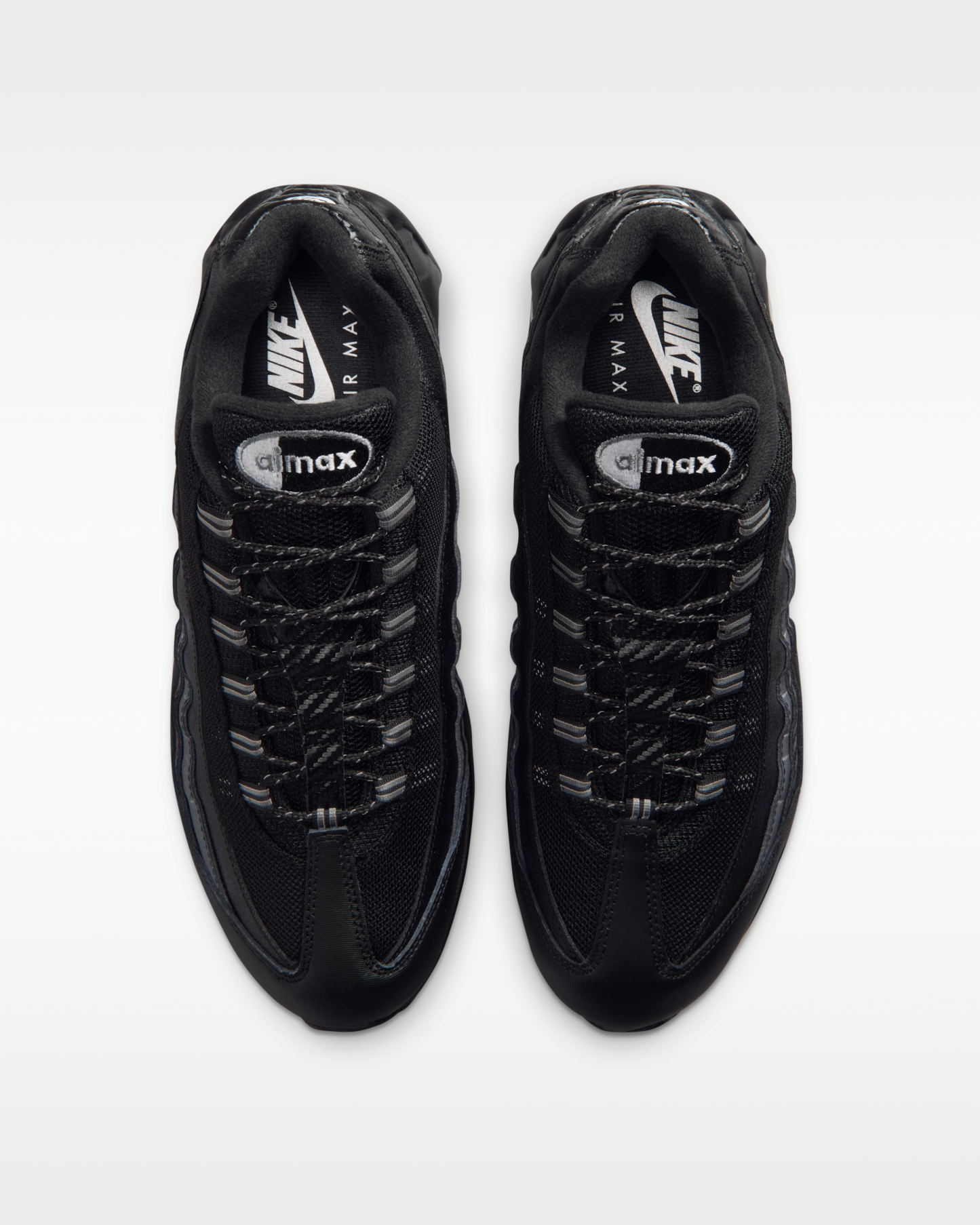 Nike Air Max 95 Big Bubble Men's Shoes - Black/Metallic Silver/Cool Grey/White - View 4