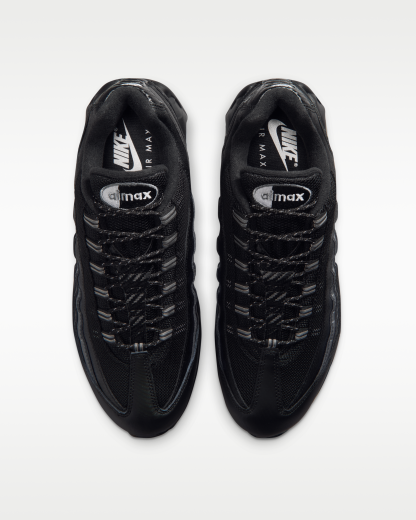 Nike Air Max 95 Big Bubble Men's Shoes - Black/Metallic Silver/Cool Grey/White - View 4