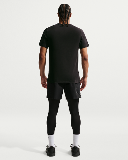 Nike Pro Men's Dri-FIT T-Shirt - Black/Hyper Pink - View 5