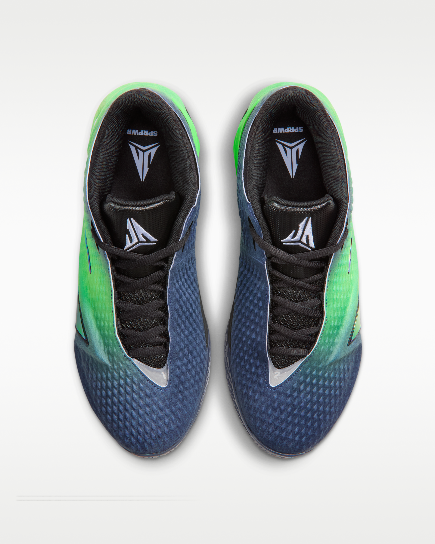Ja 4 ‘Nightmare’ Basketball Shoes - Obsidian/Black/Voltage Green/Multi-Colour - View 4