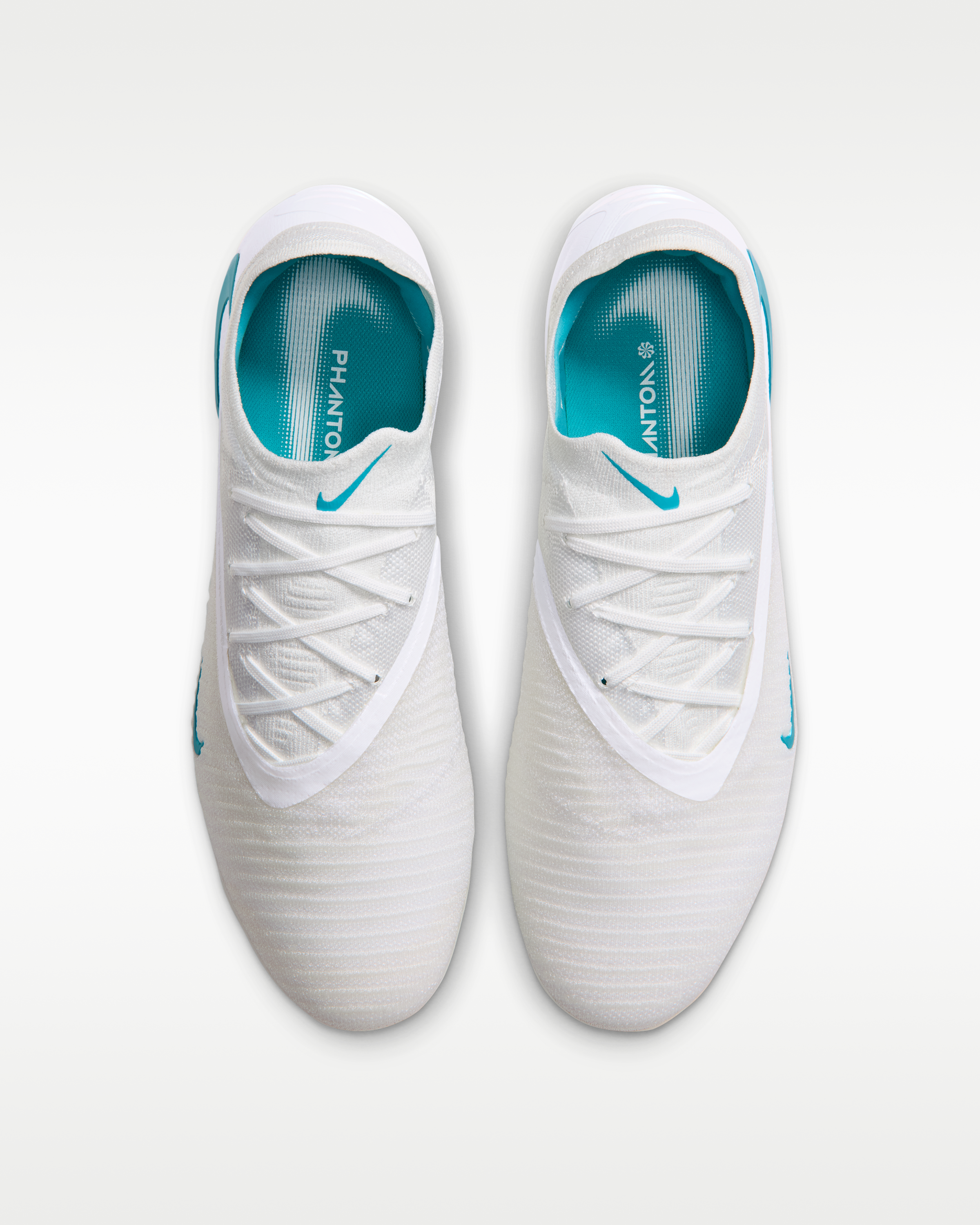 Nike Phantom 6 Low Elite Firm-Ground Football Boot - White/White/Dusty Cactus - View 4