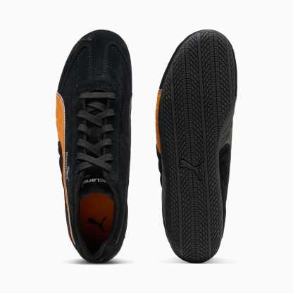 McLAREN RACING Speedcat Sneakers Unisex - PUMA Black-Bright Papaya - Image 4